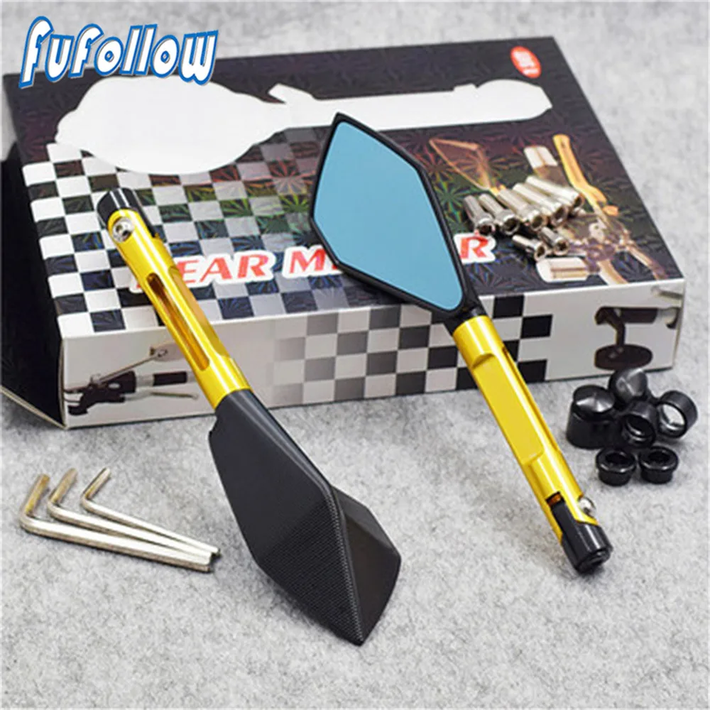 Motociclo Cnc 8 10Mm Specchietti Retrovisori Specchietti Retrovisori Per Yamaha Cygnus-Z Tmax 500 530 Rs Yzf-R6 Tmax 530 Fz6N Zy125T I8 C8