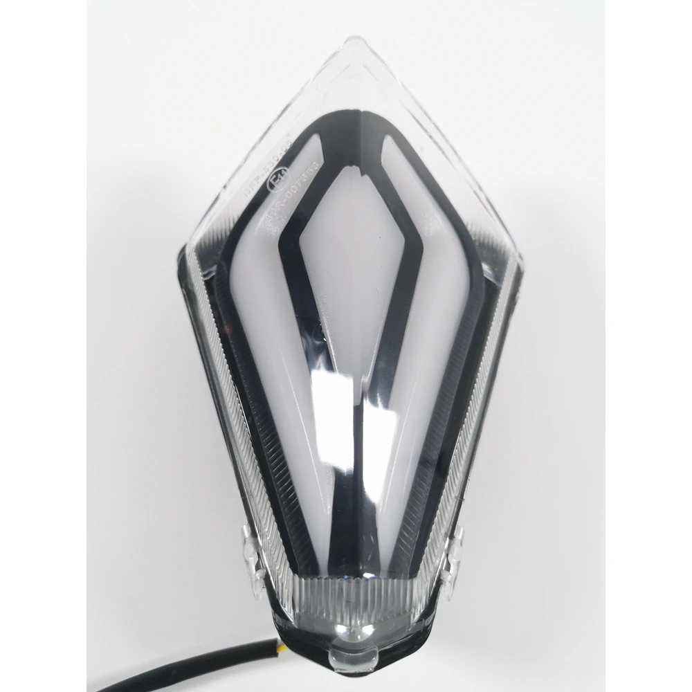 Indicatori Di Direzione A Led Posteriori Per Yamaha Tmax 530 2012-2016 Indicatori Fanali Posteriori Leggeri Con Emark Fit Scooter Tmax 530 2012-2016