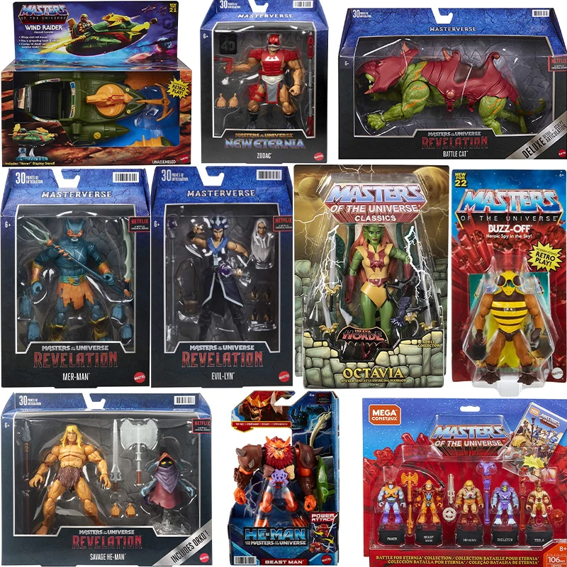 Originale Super Rare Masters Of The Universe Classics Action Figure Limited Edition Collectibles He-Man Anime Figure Super7 Toys