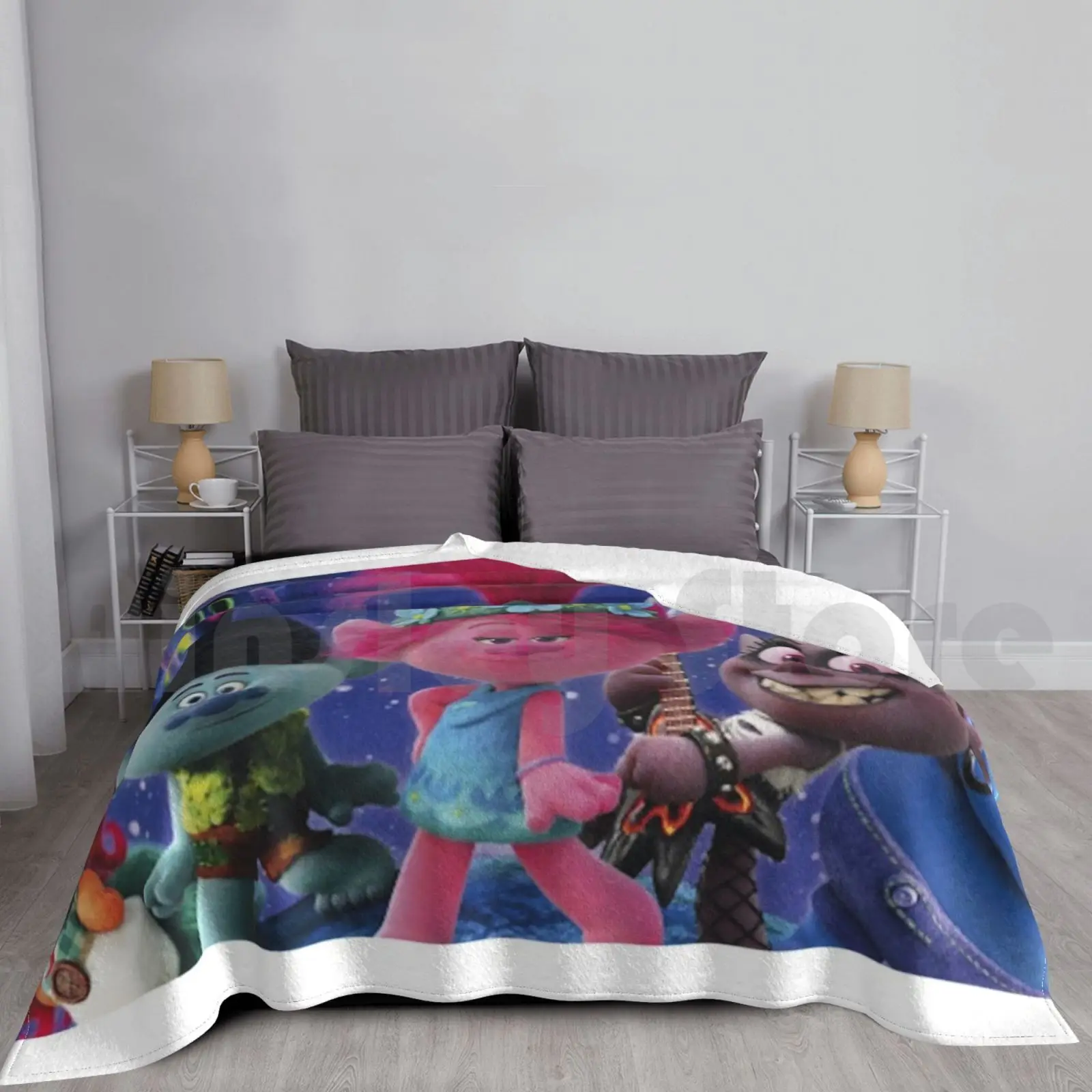 Trolls Coperta Fashion Custom Trolls Trolls The Movie Movies Trolls World Tour