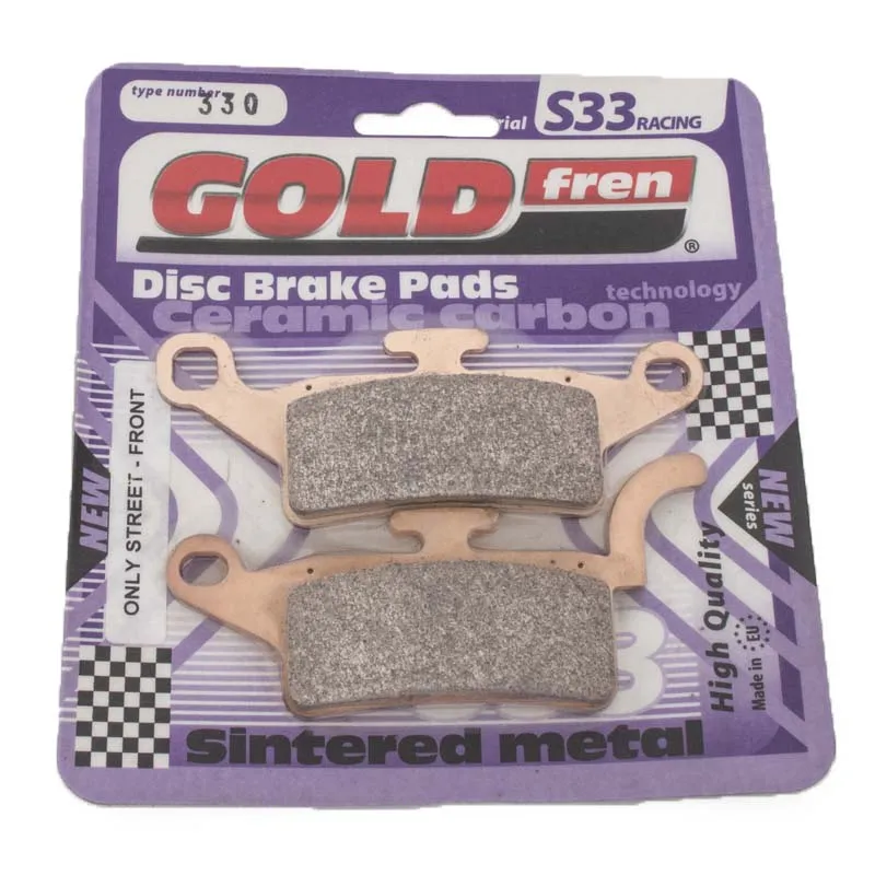 Yamaha Xenter 125 12-18 Pastiglie Freno Anteriori Goldfren
