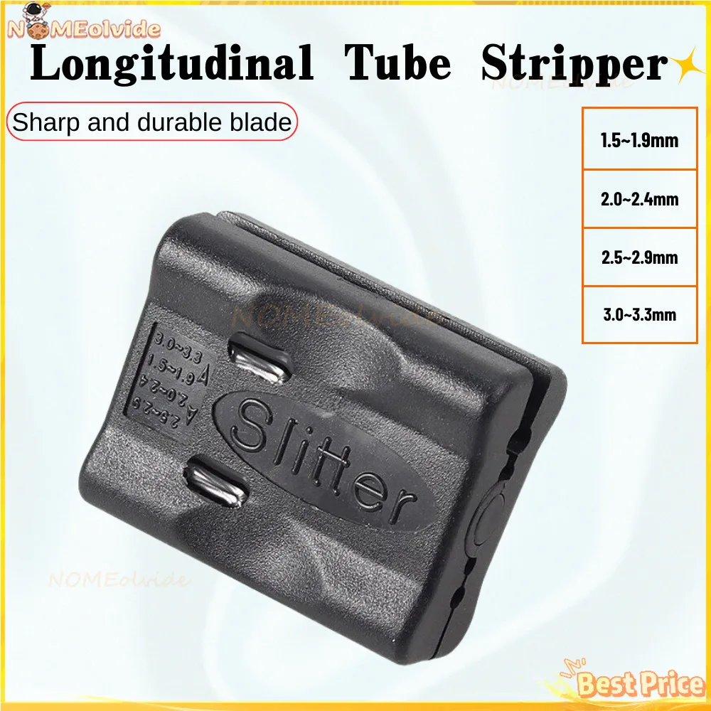 1-10Pcs Ftth Strumento In Fibra Ottica Longitudinale Buffer Tube Stripper Cable Jacket Slitter Spelafili Per Cavi In Fibra Ottica Allentata