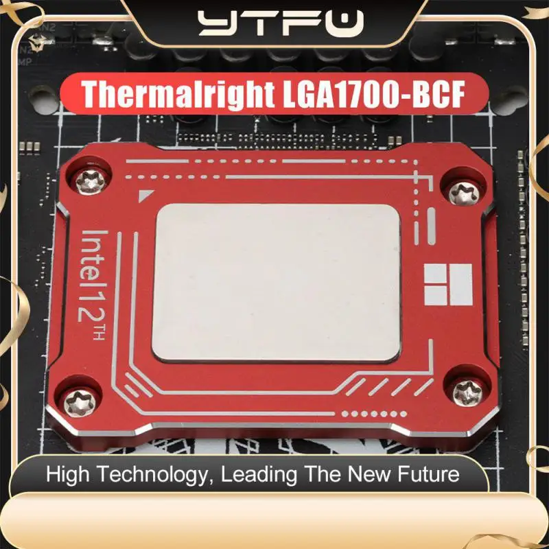 Cornice Di Correzione Della Cpu Per Accessori Per Computer Intel 12Th Tipo Di Correzione Della Piegatura Supporto Fibbia Fissa Cpu Thermal Lga1700-Bcf