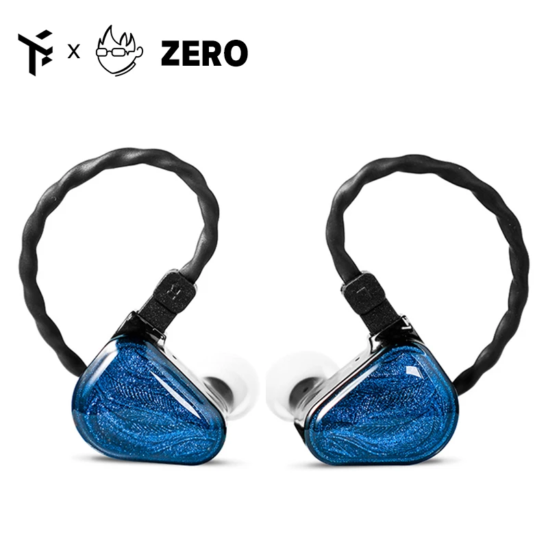 Truthear X Crinacle Zero Auricolare Dual Dynamic Driver Auricolare In-Ear Con 0.78 Auricolari Con Cavo A 2Pin