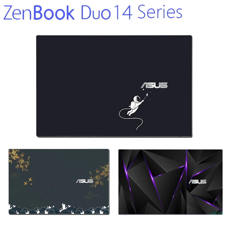 Kh Dazzle Vinyl Adesivi Speciali Per La Pelle Per Asus Zenbook Pro Duo 15 Oled Ux582 15.6 "Zenbook Duo 14 Ux481 Ux482 14"