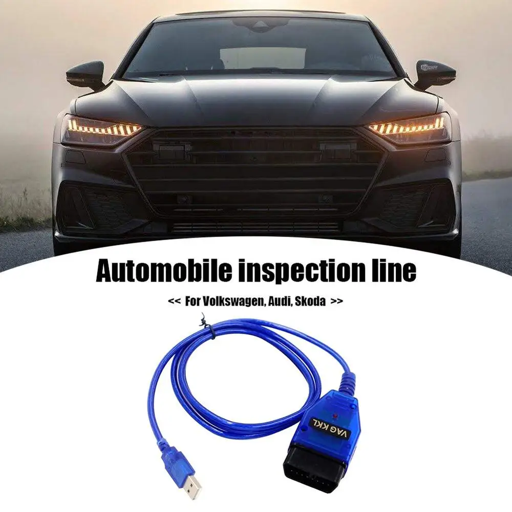 Scanner Diagnostico Per Volkswagen/Audi/Seat Vcds Obd2 Ii Obd Cavo Usb Kkl Vag-Com 409.1 Scanner Diagnostico Per Seat Vcds
