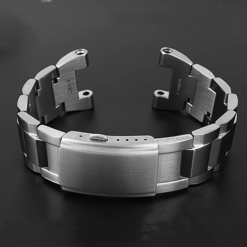 Cinturino In Metallo Cinturino In Acciaio Inossidabile Per Cinturino Casio G-Shock Gst-210 Gst-W300 Gst-400G Gst-B100 S100D/S110D/W110