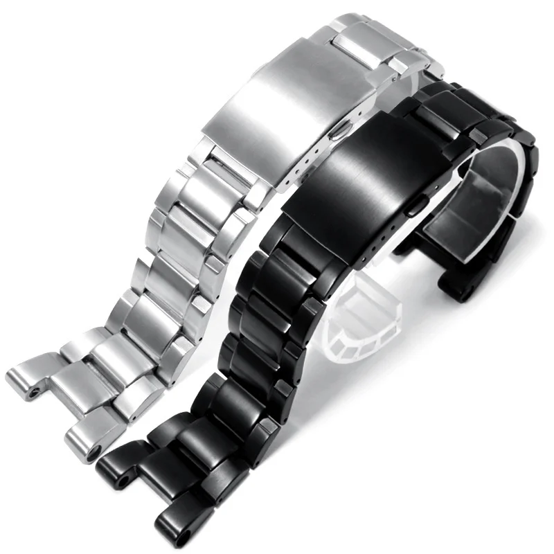 Per Casio G-Shock Gst-210 W300 400G B100 S100D/S110D/W110 Cinturino In Metallo Cinturino In Acciaio Inossidabile