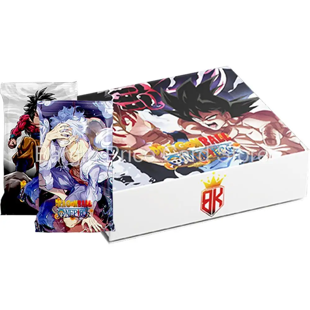 One Piece Dragon Ball Cards Booster Box Tcg Rare Trading Card Game Son Goku Saiyan Vegeta Collection Card Regali Per Bambini Giocattoli