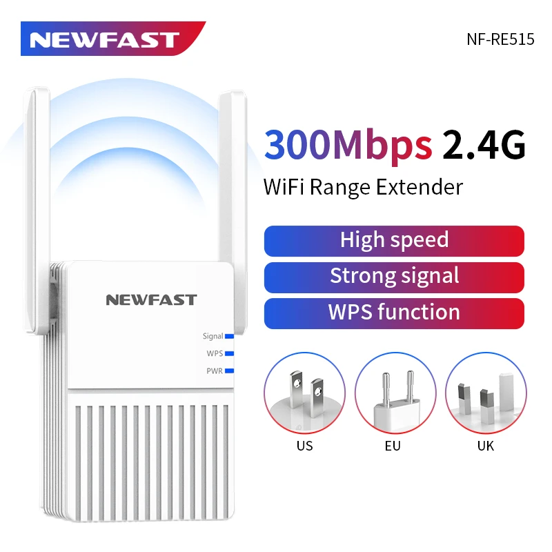300Mbps Wifi Range Extender 2.4Ghz Wifi Repeater Router Wifi Extender Roteador Amplificatore Wi-Fi Antenna Per Copertura Wifi 5000Sq
