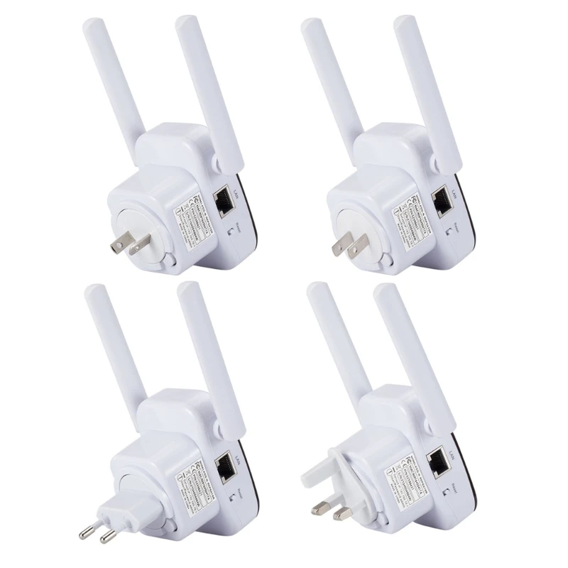 Dual Antenna Ripetitore Wifi Router Booster 2.4G Wifi Signal Extender 300Mbps Wi-Fi Range Extender Amplificatore