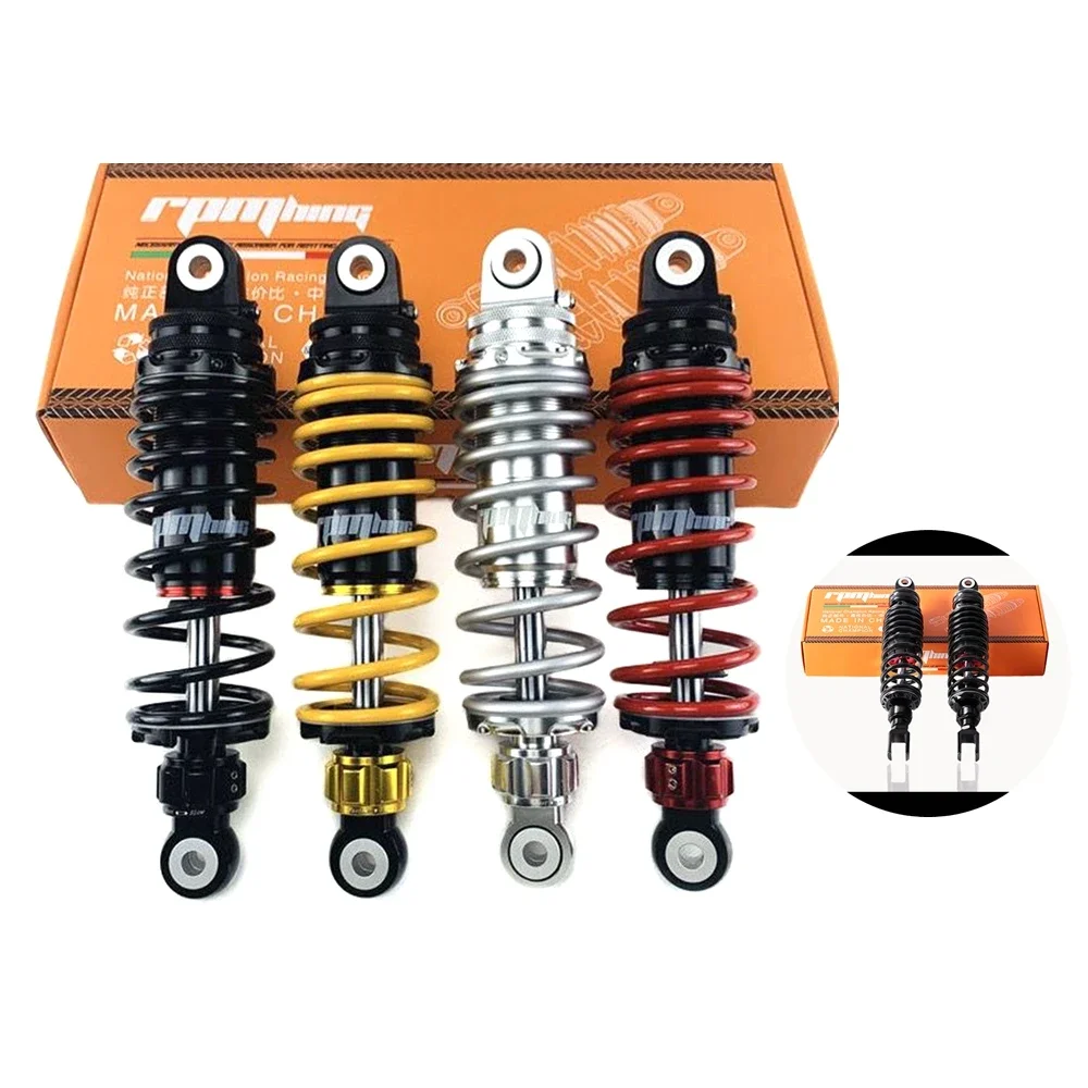 250/270/290/320Mm Moto Scooter Smorzamento Ammortizzatore Posteriore Regolabile Per Honda Yamaha Kawasaki Suzuki Niu U1 U + Uqi Mqis