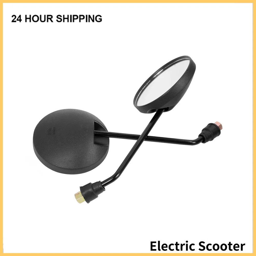 E-Bike Round Manubrio Specchietti Retrovisori Ciclismo Riflettore Convesso Regolabile Per Niu Electric N1/N1S/M1/U1 Scooter Sinistro Destro