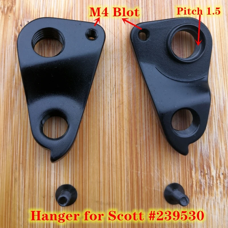 2Pc Bicicletta Deragliatore Posteriore Gancio Per Scott #239530 M4 Bullone Scott Foil Addict Ghiaia Cx Solace Contessa Addict Mtb Mech Dropout
