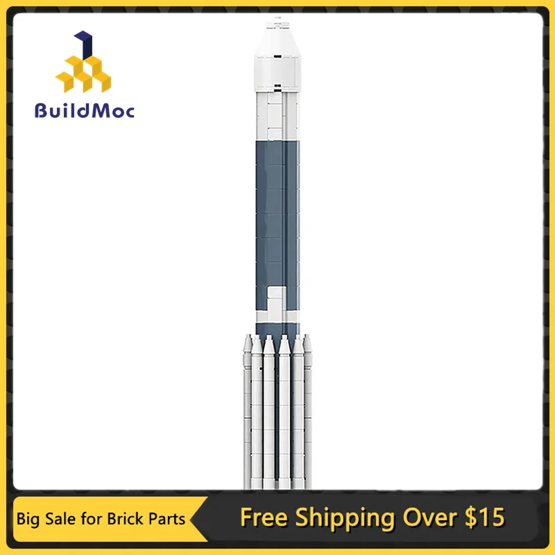 Moc Space Rocket Navetta Lancio International Ship Carrier Rocket Tower Veicolo Spaziale Modello Building Block Kit Mattoni Giocattoli Regalo