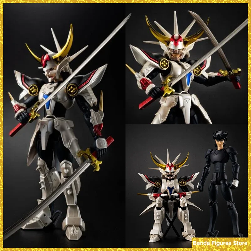 Originale Bandai Ronin Warriors Armor Plus Ryo Of The Wildfire Yoroiden Samurai Troopers Ryo Sanada Action Anime Figures Toys