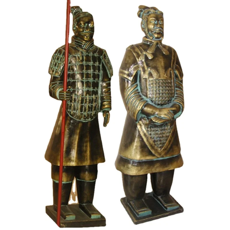 Guerriero Di Terracotta Decorazione Decorazione Dell'Hotel Decorazione Decorazione Ceramica Argilla