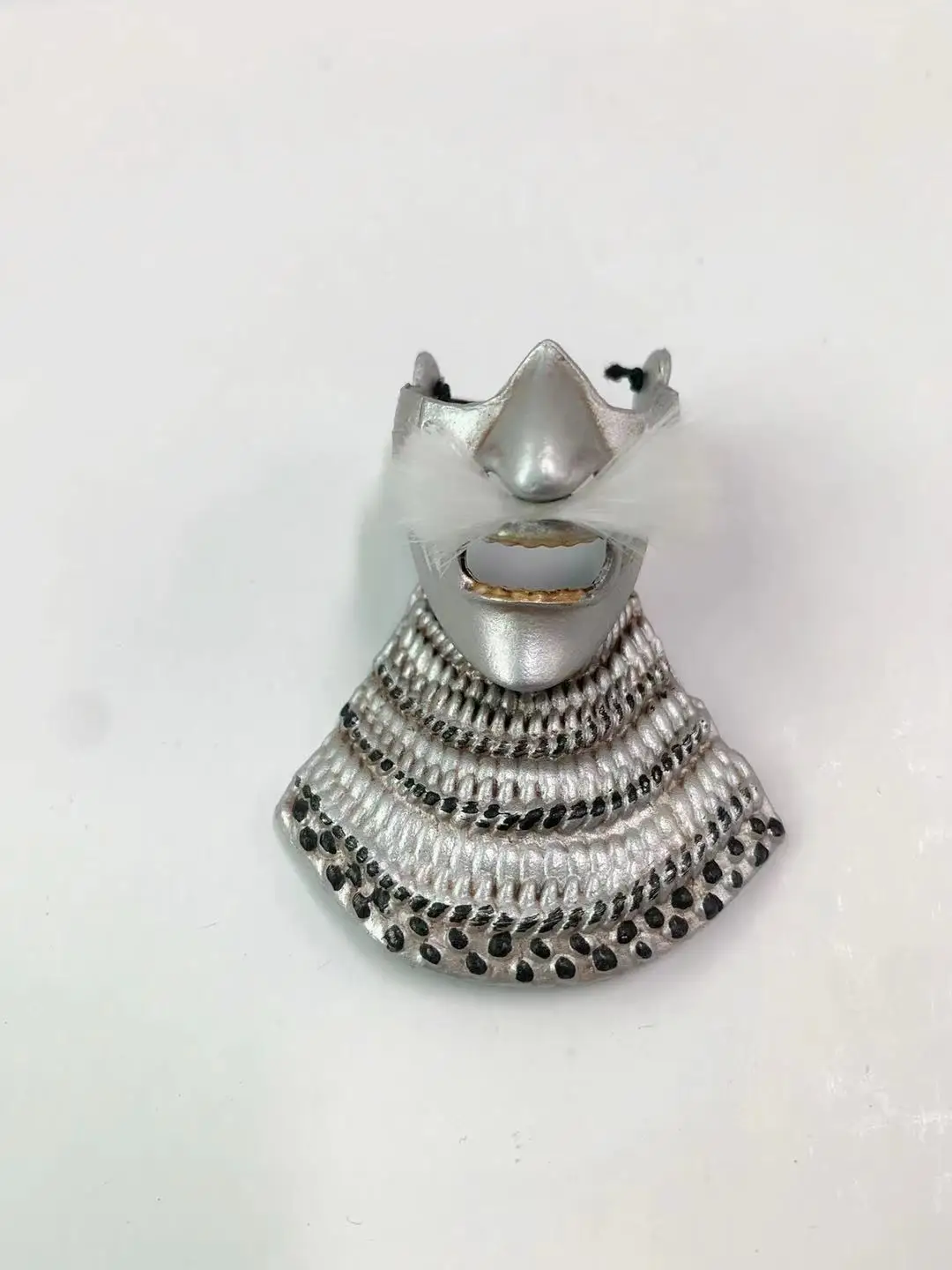 Collezione 1/6 Soldier Model Ancient Japanese Warring States Warriors Silver Face Armor Model Per Figura Da 12 Pollici