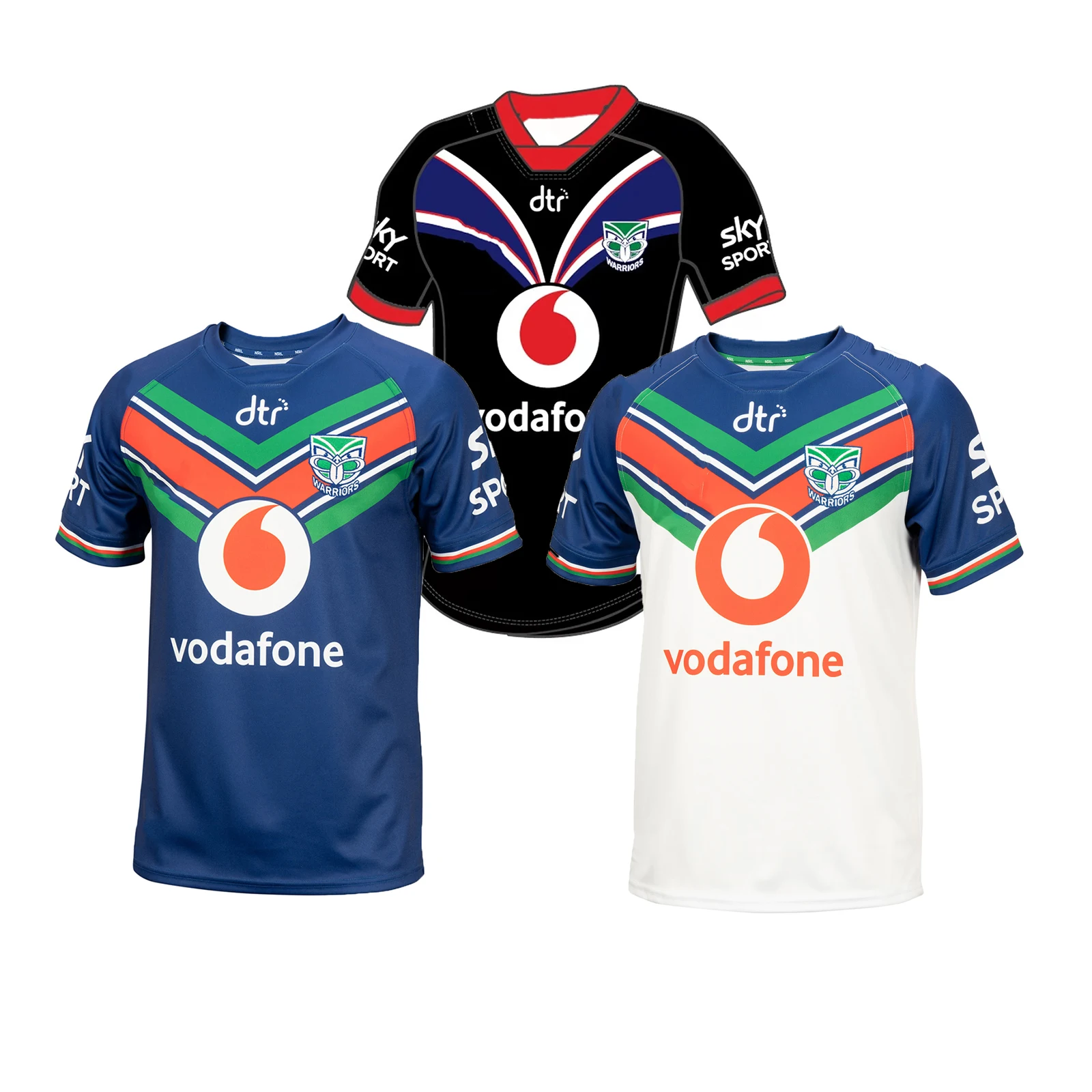 2022 Warriors Home/Away/Heritage Rugby Jersey Sport Shirt S-5Xl