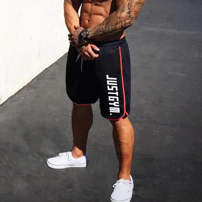 Mens Mesh Poliestere Maglia Di Estate Metà Shorts Di Allenamento Di Ginnastica Corsa E Jogging Breve Shorts Basket Con Coulisse Tasche Jogger Shorts
