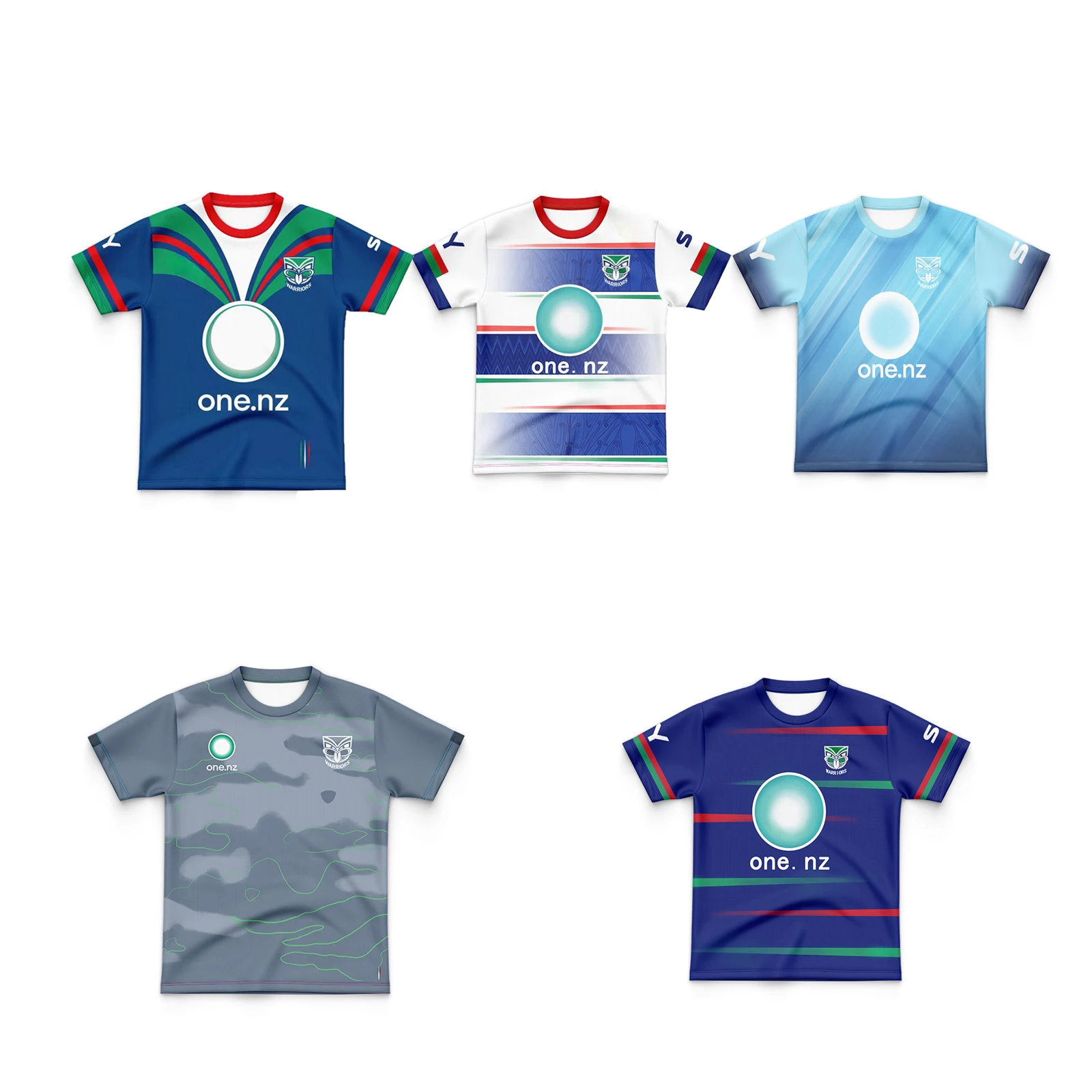 2024 Warriors Kids Home/Away Rugby Jersey