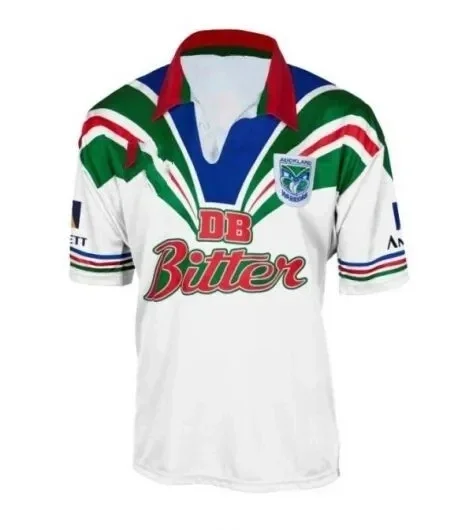 1995 Warriors Retro Away Rugby Jersey Shorts Taglia S--5Xl