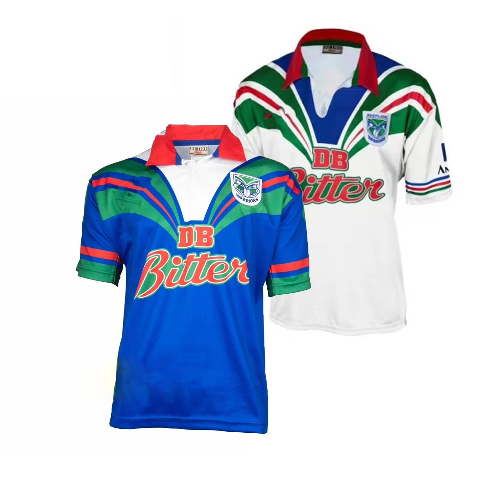 1995 Warriors Retro Jersey Rugby Jersey Sport S-5Xl