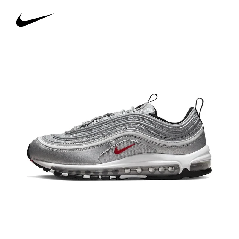Scarpe Da Corsa Da Uomo Originali Nike Air Max 97 'Silver Bullet Scarpe Da Ginnastica Vintage Unisex Sportive Traspiranti Aseismatiche Dm0028-002
