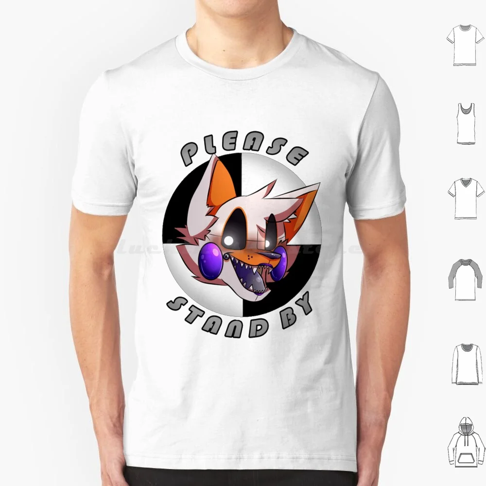 Lolbit Fnaf, Si Prega Di Stare In Piedi! Maglietta Uomo Donna Bambini 6Xl Lolbit Fnaf Sister Location Fnaf Foxy Night Funtime Five Nights At