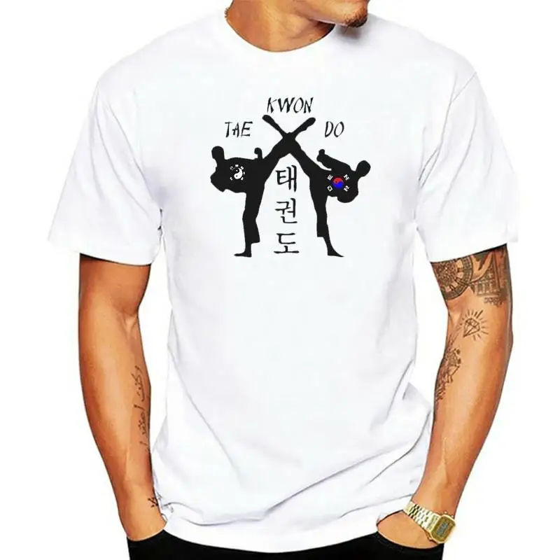 T-Shirt Stile Estate Moda 2022 Bambino Tam0170 Tae Kwon Do Iii Maglietta Bianca Vintage