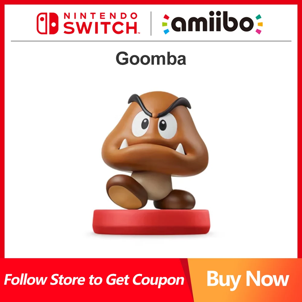 Nintendo Switch Amiibo Goomba Per Nintendo Switch E Nintendo Switch Oled Game Interaction Model Super Mario Party Series