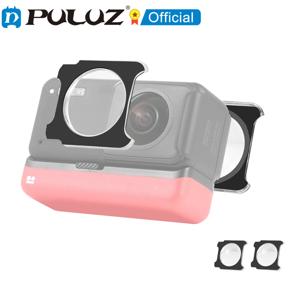Puluz Lens Guards Copertura Protettiva Per Pc Per Insta360 One R / Rs / Sphere Sports Action Camera Accessori