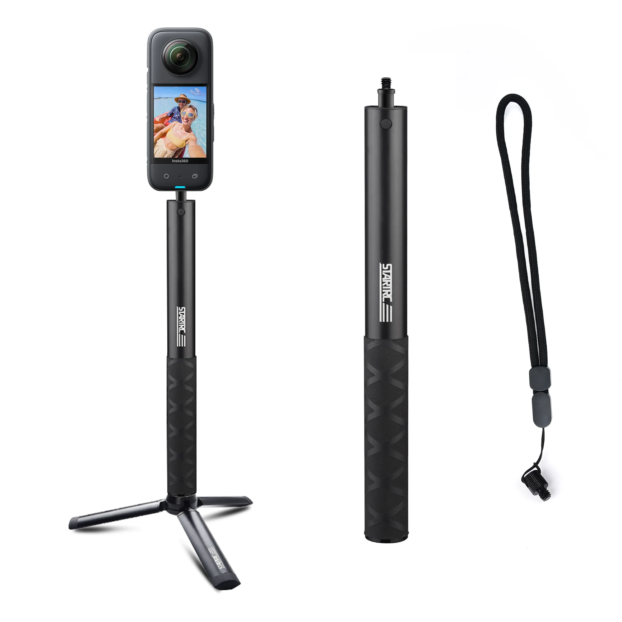 Insta360 One X2 Accessori In Lega Di Alluminio Selfie Stick Invisibile Per Fimi Palm 2 Handle Gimbal Camera 130Cm Per One X3