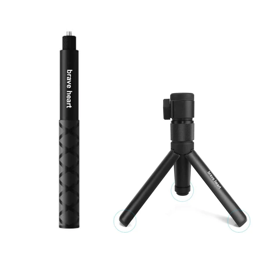 Bullet Time Bundle Treppiede Selfie Stick Per Insta360 One X2 X3 Gopro Sport Camera Insta 360 One R Monopiede Palmare
