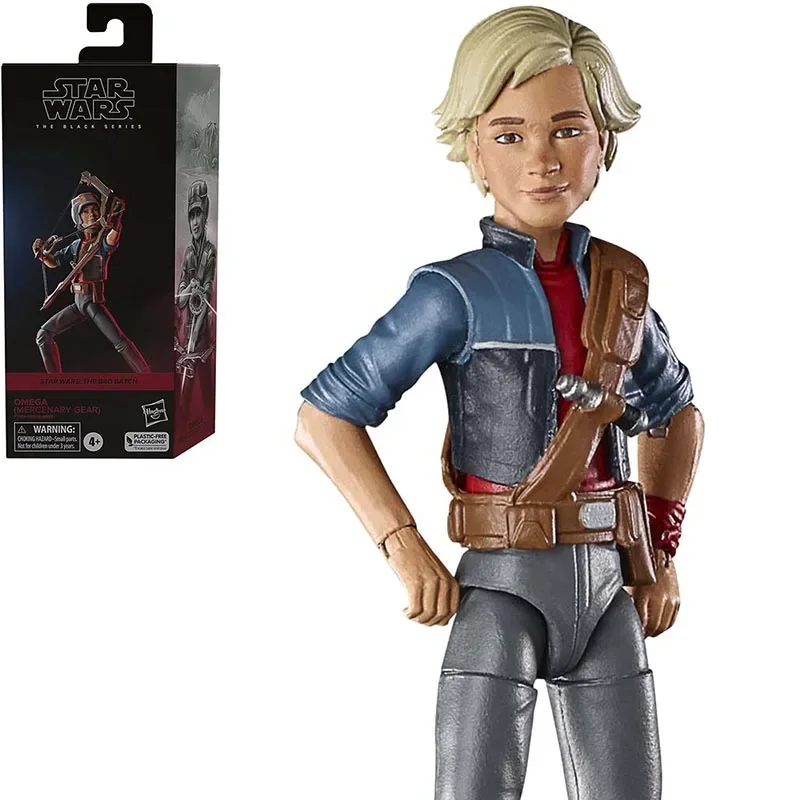 Sac Original Star Wars The Black Series Omega (Charm Gear) Giocattoli Action Figure Da Collezione Da 6 Pollici