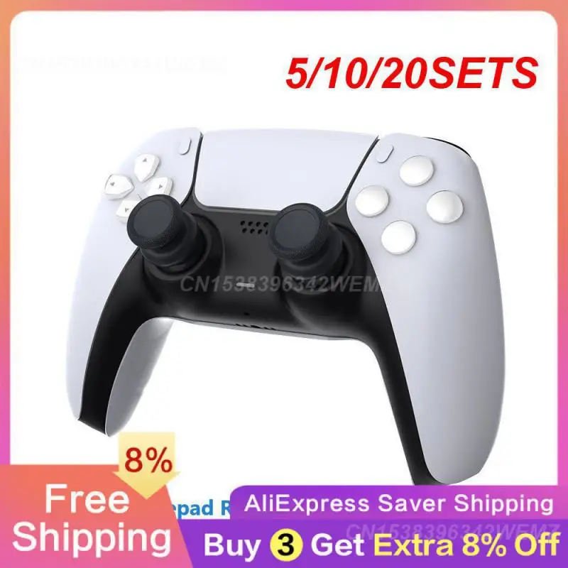 5/10/20Set Joystick Analogico Thumb Stick Grip Premium Virgin Portatile Per 5 Ps5 Gamepad Hand Grip Extender Caps