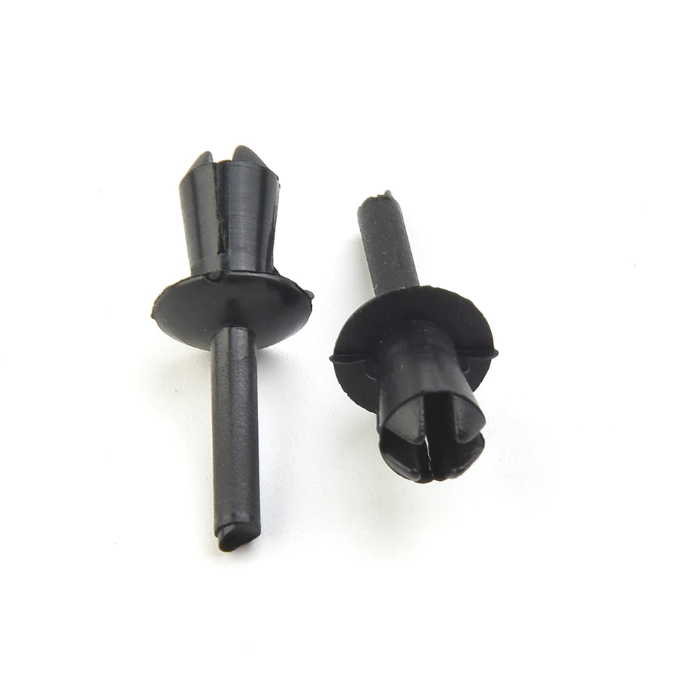 20X20 Pz Nero Per Bmw E12 E28 E30 E34 E36 E39 E46 E60 Rivetti Sinistro Clip Di Rivestimento Espandibile Per Paraurti Sills Nylon Nuovo
