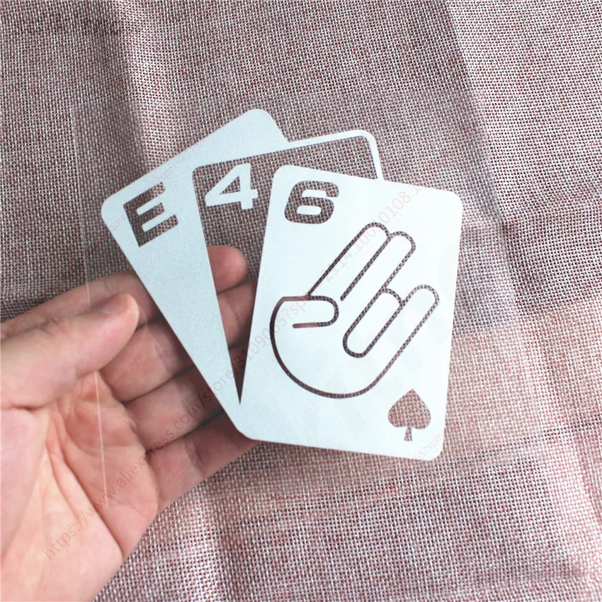 Poker Card Car Sticker Window Performanc Decal Styling Per Bmw E28 E30 E34 E36 E37 E38 E39 E46 E60 E80 E90 F10 F20 F30
