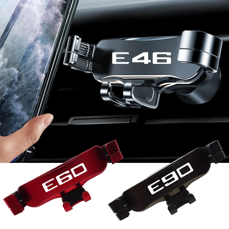 Car Phone Holder Metal Auto Air Outlet Mobilephone Gps Holder For Bmw E28 E30 E34 E36 E39 E46 E52 E53 E60 E61 E62 E70 E90