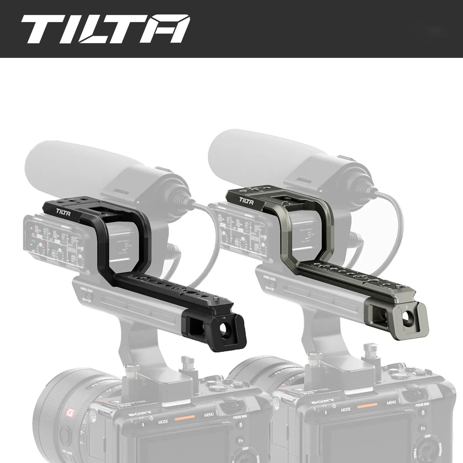 Tilta Xlr Handle Extensions Per Sony Fx3 Fx30 Camera Cage Ta-T13-Xlr-B Ta-T13-Xlr-Tg Maniglia Superiore