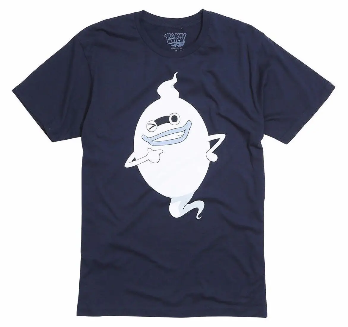 Anime Yo-Kai Yokai Watch Whisper T-Shirt Nwt 100% Autentico E Ufficiale