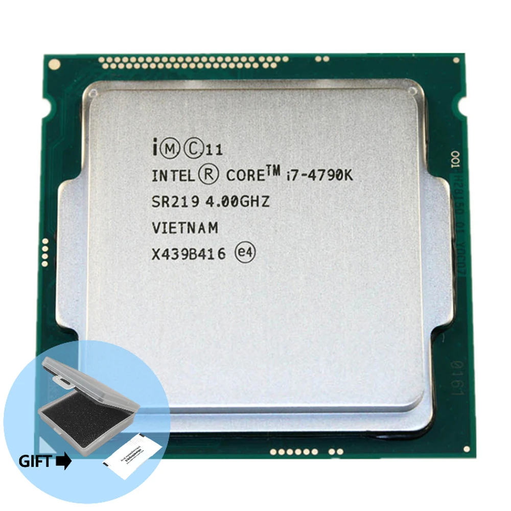 Processore Intel Core I7-4790K I7 4790K 4.0 Ghz Quad-Core A Otto Thread Cpu 88W 8M Lga 1150