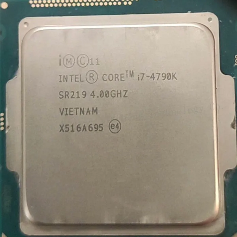 Intel Core I7-4790K I7 4790K 4.0 Ghz Usato Processore Cpu Quad-Core A Otto Thread Lga 1150