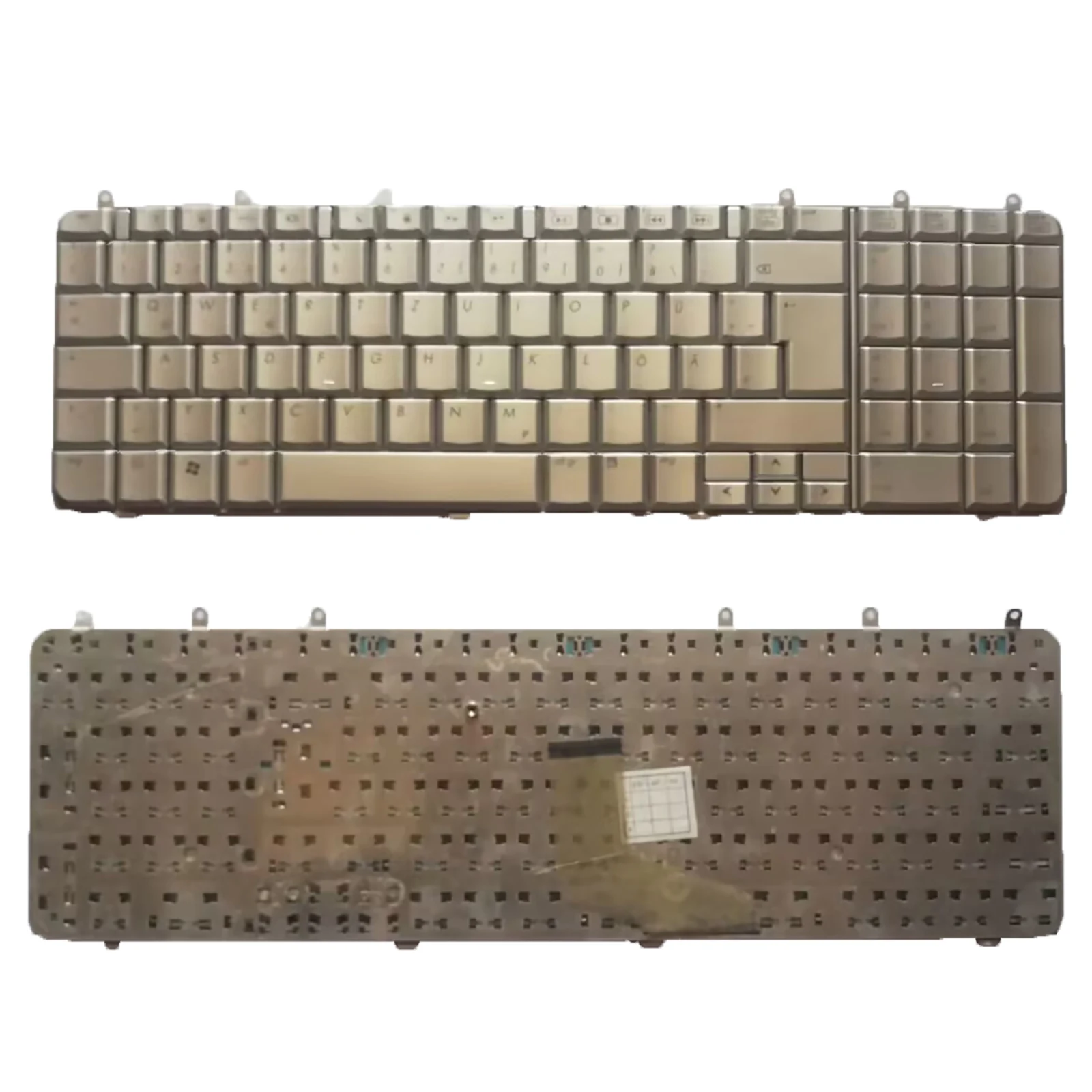 Nuovo Di Zecca Per Tastiera Hp Pavilion Dv7-1000 Dv7-1100 Dv7-1200 Dv7-1500 Gr Argento