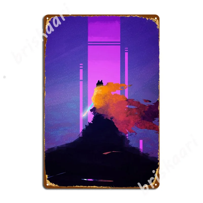 Insegne In Metallo Hyper Light Drifter Custom Club Bar Club Party Wall Placca Targa In Latta Poster