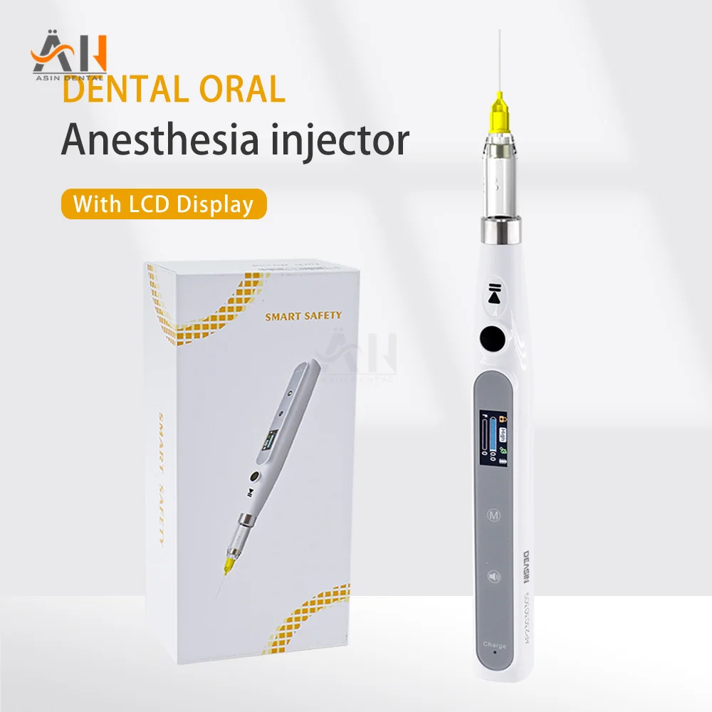 Siringa Aspirante Per Anestesia Orale Dell'Iniettore Per Anestesia Orale Dentale Con Display Lcd Prodotti Clinici Per Laboratori Odontotecnici