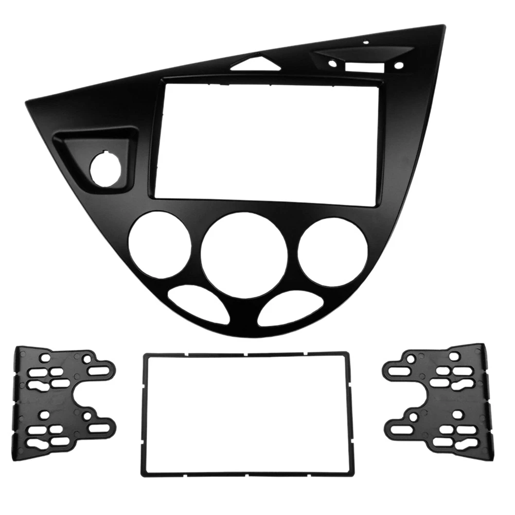 2 Din Radio Fasica Per Ford Focus / Fiesta Stereo Panel Radio Trim Kit Face Frame Lhd Refitting