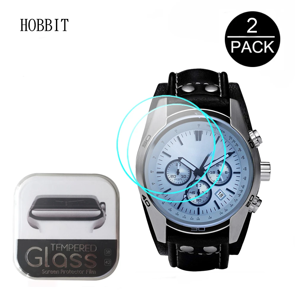 2 Pezzi 2.5D Vetro Temperato Trasparente Per Uomo Fossile Coachman Ch2565 Ch2564 Ch2891 Pellicola Protettiva Antigraffio Per Schermo Smartwatch