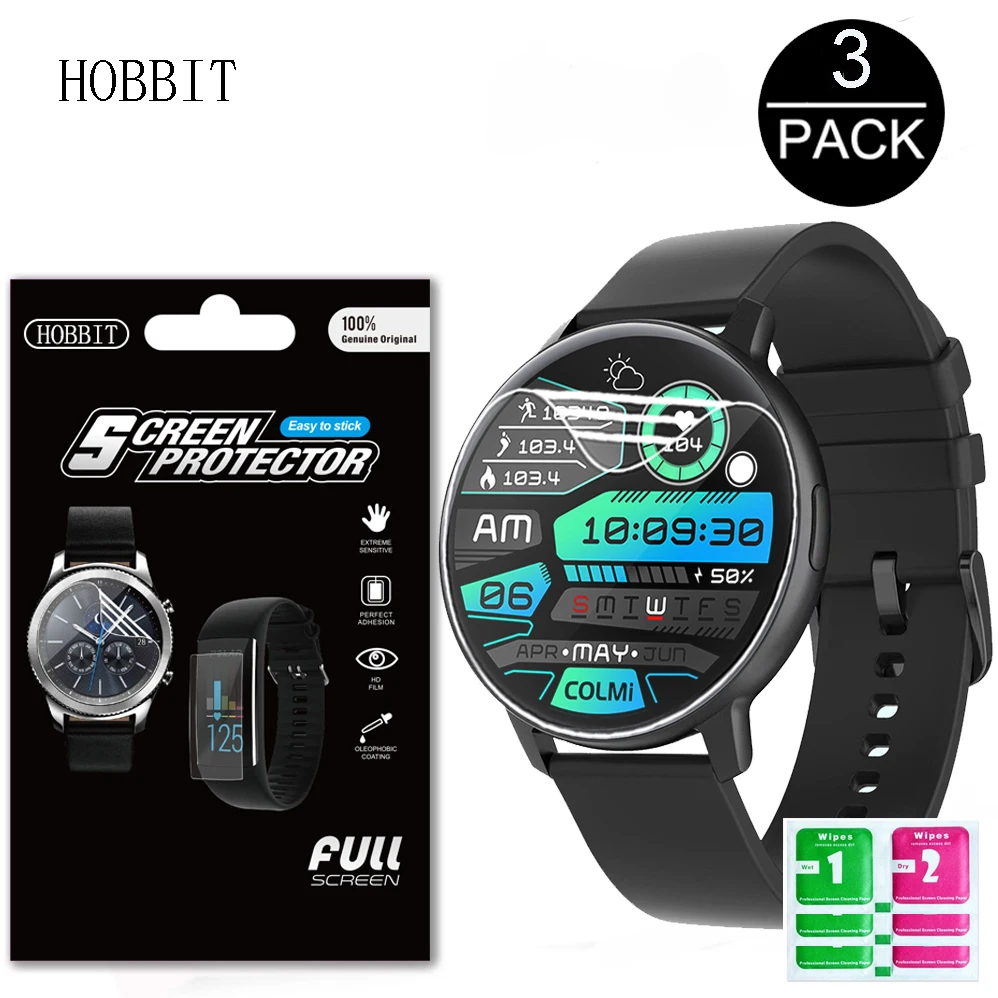 3Pcs Hd Clear Tpu Pellicola Protettiva Per Schermo A Pellicola Idraulica Per Colmi I31 Smartwatch Impermeabile I31 Pellicola Protettiva Per Orologio N
