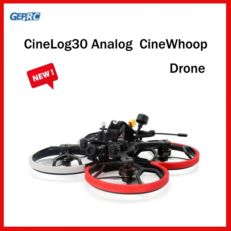 Geprc Cinelog30 Con Fotocamera Analogica Caddx Ratel2 Cinewhoop Drone Gr1404 4S Pnp/Frsky Rxsr /Tbs Nano Rx Per Drone Freestyle Rc Fpv